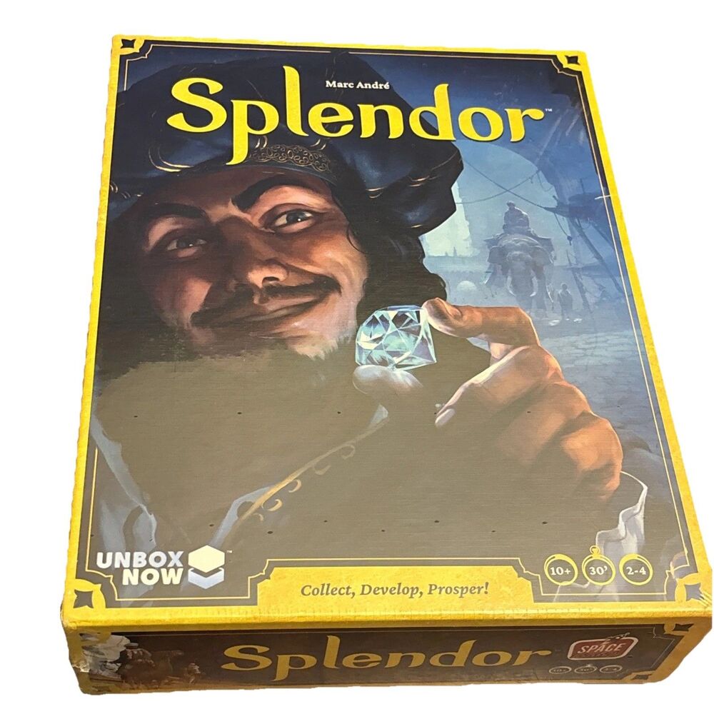 Splendor Board Game Marc Andre Strategy Game Space Cowboys New Sealed